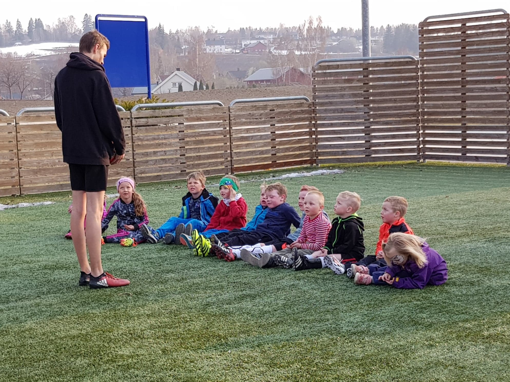 Lydhøre på første trening